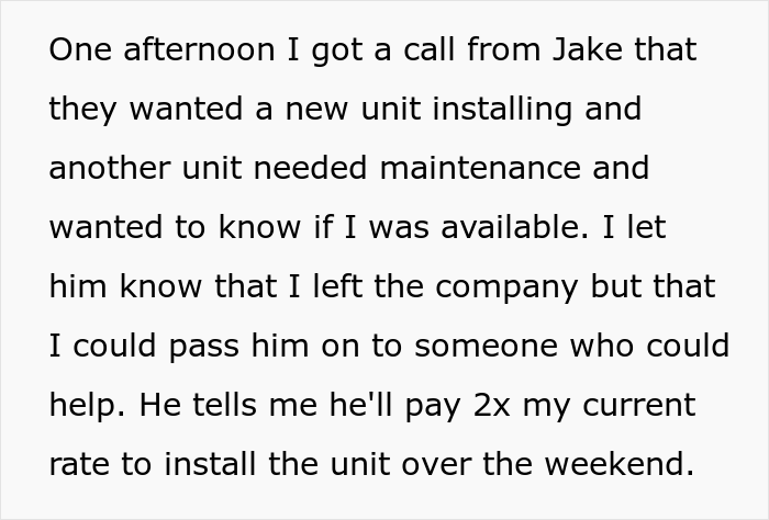 Engineer Is Furious When Company Refuses To Pay For The Work He Did, Makes Sure They Don't Know How To Finish It Before He Leaves Engineer Is Furious When Company Refuses To Pay For The Work He Did, Makes Sure They Don't Know How To Finish It Before He Leaves
