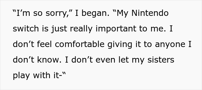 "An Entitled Mother Insists That I 'Share' My Nintendo Switch With Her Child On My Flight" "An Entitled Mother Insists That I 'Share' My Nintendo Switch With Her Child On My Flight"