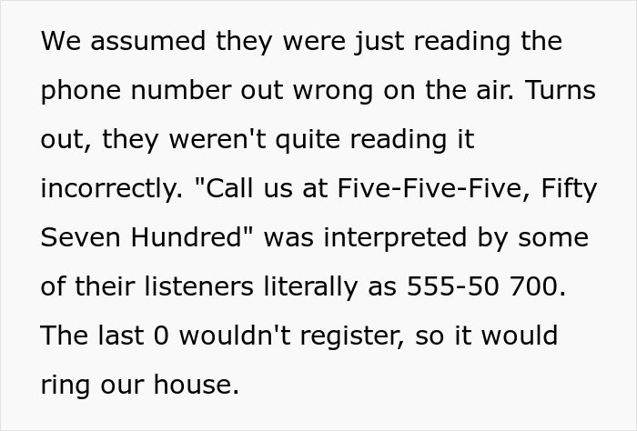 Family Gets Calls From Radio Listeners, Dad Promises Them Cars As Prizes After The Radio Station Refuses To Change The Way They Say Their Number Family Gets Calls From Radio Listeners, Dad Promises Them Cars As Prizes After The Radio Station Refuses To Change The Way They Say Their Number
