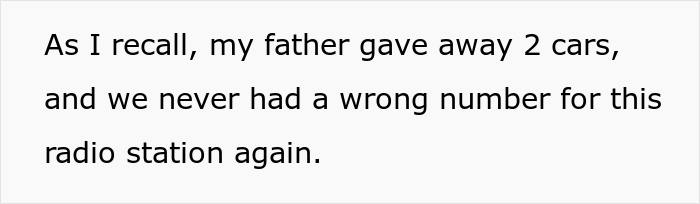 Family Gets Calls From Radio Listeners, Dad Promises Them Cars As Prizes After The Radio Station Refuses To Change The Way They Say Their Number Family Gets Calls From Radio Listeners, Dad Promises Them Cars As Prizes After The Radio Station Refuses To Change The Way They Say Their Number