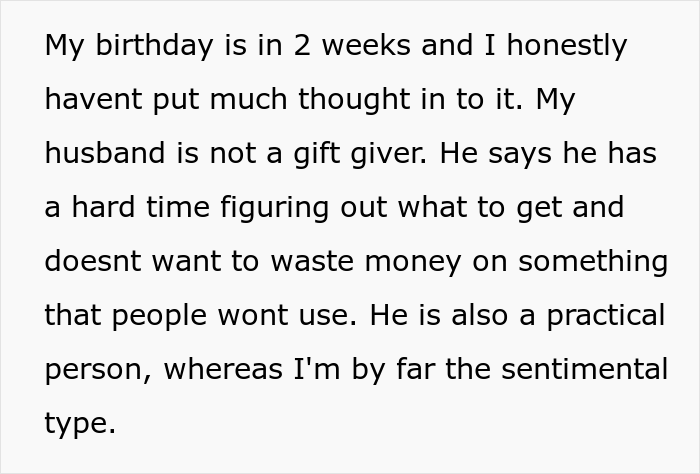 17-year-old man shames his mean stepdad for not buying his mom a birthday present, the man is upset that his wife didn't say anything in his favor