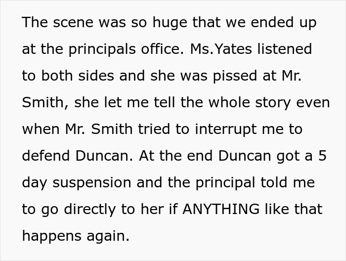 "Weaponizing My Femininity": 15 Y.O. Girl Gets Called A Jerk For Throwing A Tantrum After Getting Regularly Harassed At School "Weaponizing My Femininity": 15 Y.O. Girl Gets Called A Jerk For Throwing A Tantrum After Getting Regularly Harassed At School