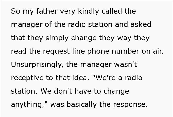 Family Gets Calls From Radio Listeners, Dad Promises Them Cars As Prizes After The Radio Station Refuses To Change The Way They Say Their Number