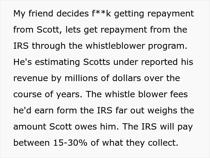 Accountant Finds Out Client Has "Skeletons In The Closet", Gets The IRS Involved And Makes Him Lose Everything Accountant Finds Out Client Has "Skeletons In The Closet", Gets The IRS Involved And Makes Him Lose Everything