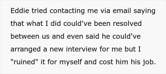 Woman Gets A Creepy Interviewer Fired For Asking “Legit" Personal Questions Woman Gets A Creepy Interviewer Fired For Asking “Legit" Personal Questions