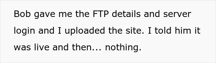 Client Thinks He Can Screw This Web Developer Over And Not Pay For A Job, Regrets It When He Loses A Business And A House Because Of It Client Thinks He Can Screw This Web Developer Over And Not Pay For A Job, Regrets It When He Loses A Business And A House Because Of It