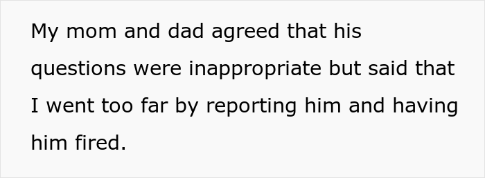 Woman Gets A Creepy Interviewer Fired For Asking “Legit" Personal Questions Woman Gets A Creepy Interviewer Fired For Asking “Legit" Personal Questions