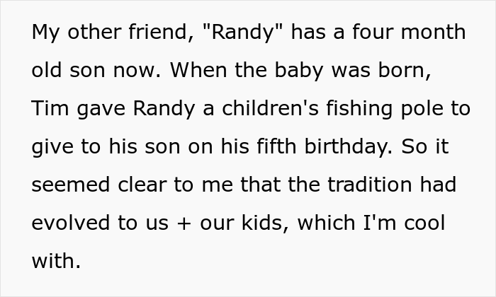 “I Was Baffled”: Argument Ensues After Friends Said Man Can’t Take His 5-Year-Old Daughter On Their Annual Fishing Trip “I Was Baffled”: Argument Ensues After Friends Said Man Can’t Take His 5-Year-Old Daughter On Their Annual Fishing Trip