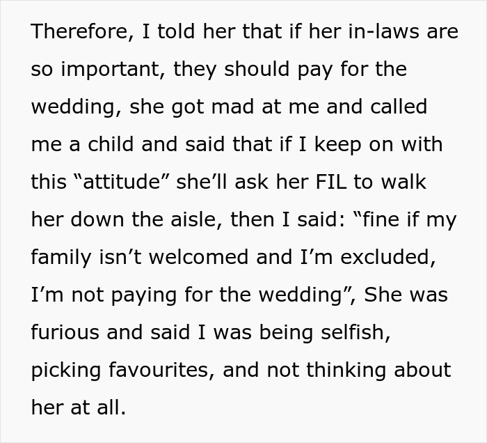 Bride Still Expects Her Father To Fund Her Wedding After Banning His Husband From Attending, Father Asks The Internet If He’s Wrong For Refusing To Pay
