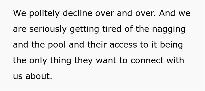 Neighbors Keep Harassing This Couple About Using Their Pool Until They Finally Lose Their Patience Neighbors Keep Harassing This Couple About Using Their Pool Until They Finally Lose Their Patience