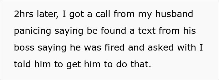 “AITA For Causing My Husband To Get Fired?” “AITA For Causing My Husband To Get Fired?”