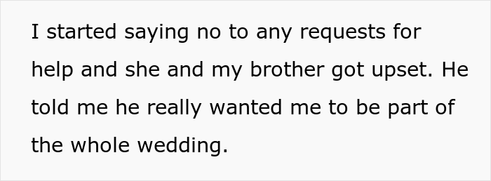 “Am I a jerk for saying my brother and future SIL’s wedding wasn’t worth the cost after saying no?”