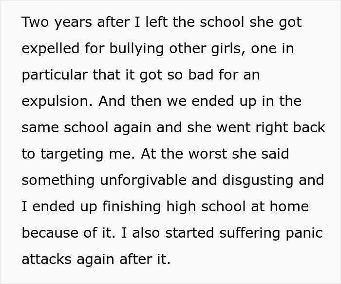 Woman Upset She Doesn't Get To Do Anything Special In Husband's Sister's Wedding, Despite Her Being A Huge Bully To Sister Back In The Day Woman Upset She Doesn't Get To Do Anything Special In Husband's Sister's Wedding, Despite Her Being A Huge Bully To Sister Back In The Day