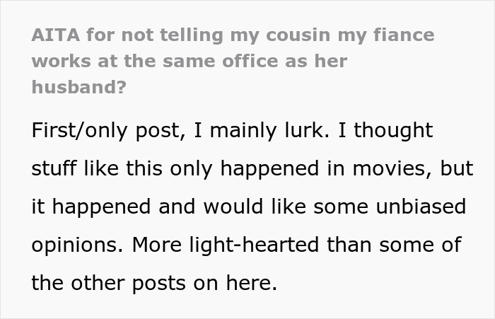 Cousin Keeps Bragging About Her “Wealth”, This Woman Keeps Silent About Her Fiancé Being Her Husband’s Boss And The Cousin Is Furious When She Finds Out Cousin Keeps Bragging About Her “Wealth”, This Woman Keeps Silent About Her Fiancé Being Her Husband’s Boss And The Cousin Is Furious When She Finds Out