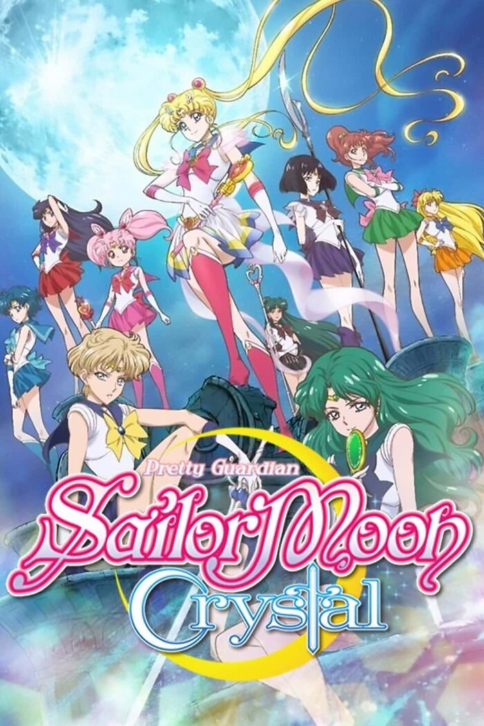 Anime poster for "Sailor Moon Crystal"