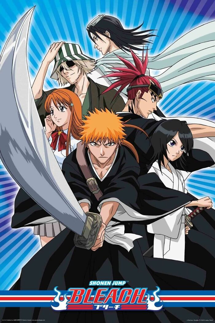 Anime poster for "Bleach"