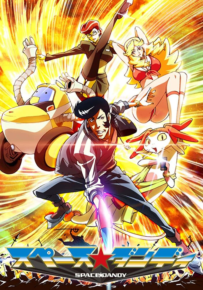 Anime poster for "Space Dandy"