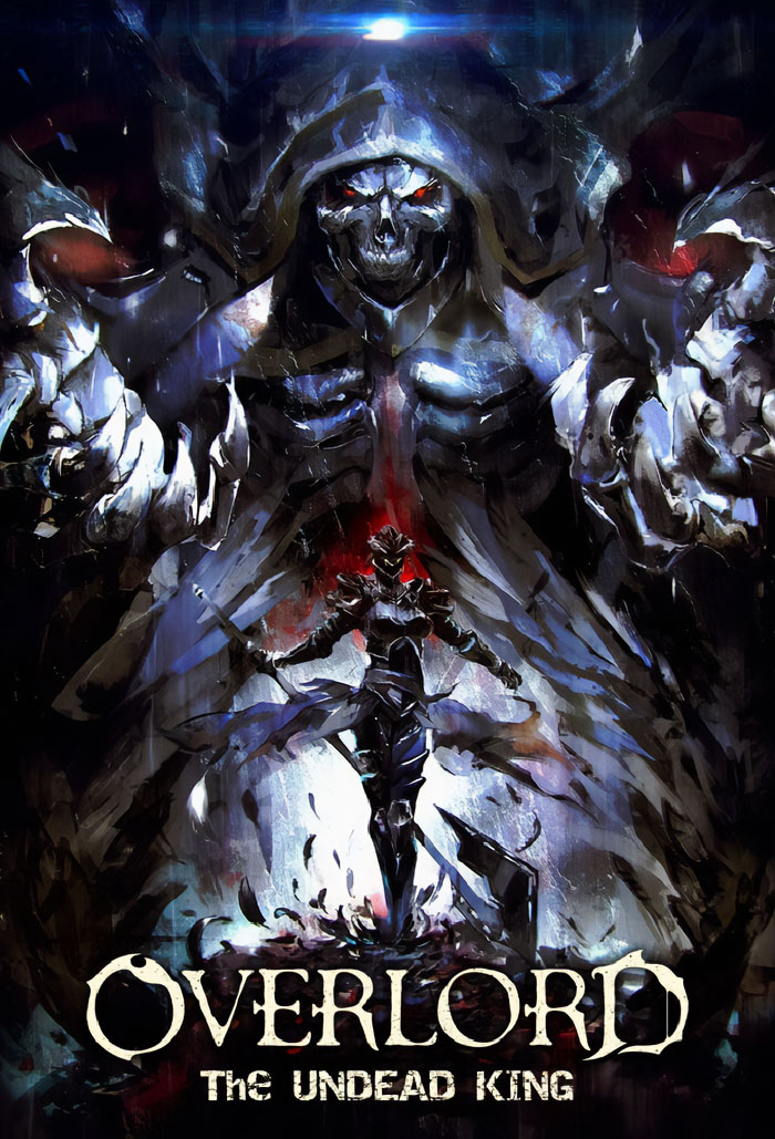 Anime poster for "Overlord"