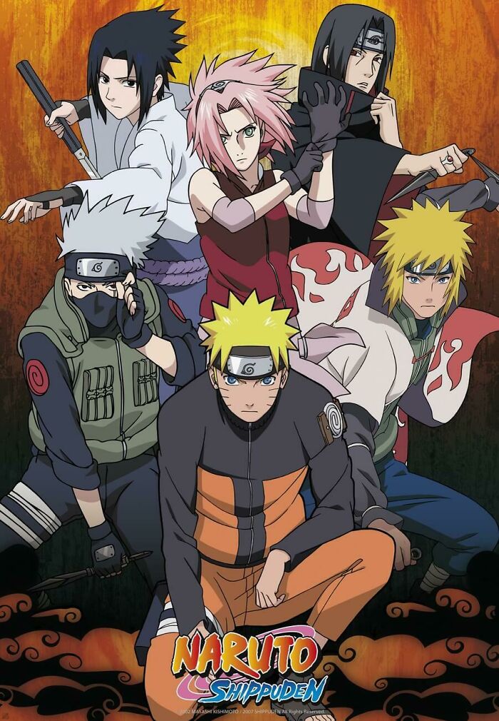Anime poster for "Naruto: Shippuden"