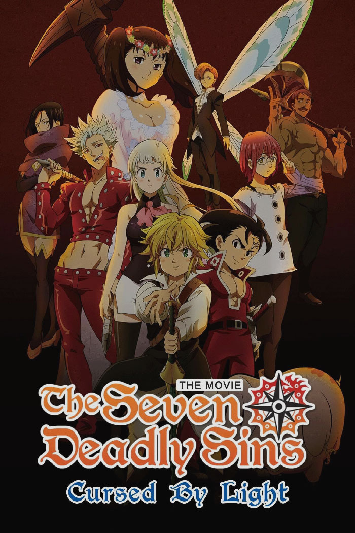 Anime poster for "The Seven Deadly Sins"