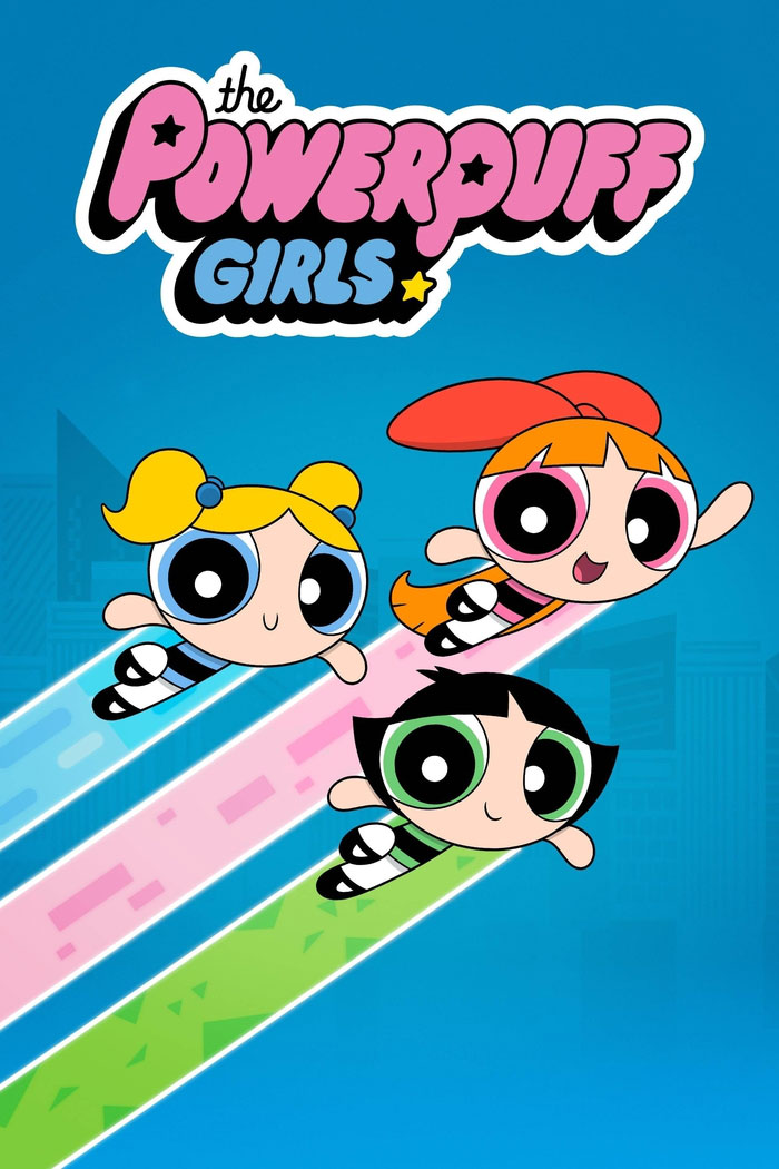Poster for The Powerpuff Girls show