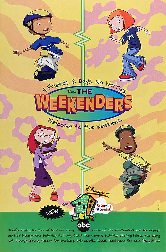 Poster for The Weekenders show