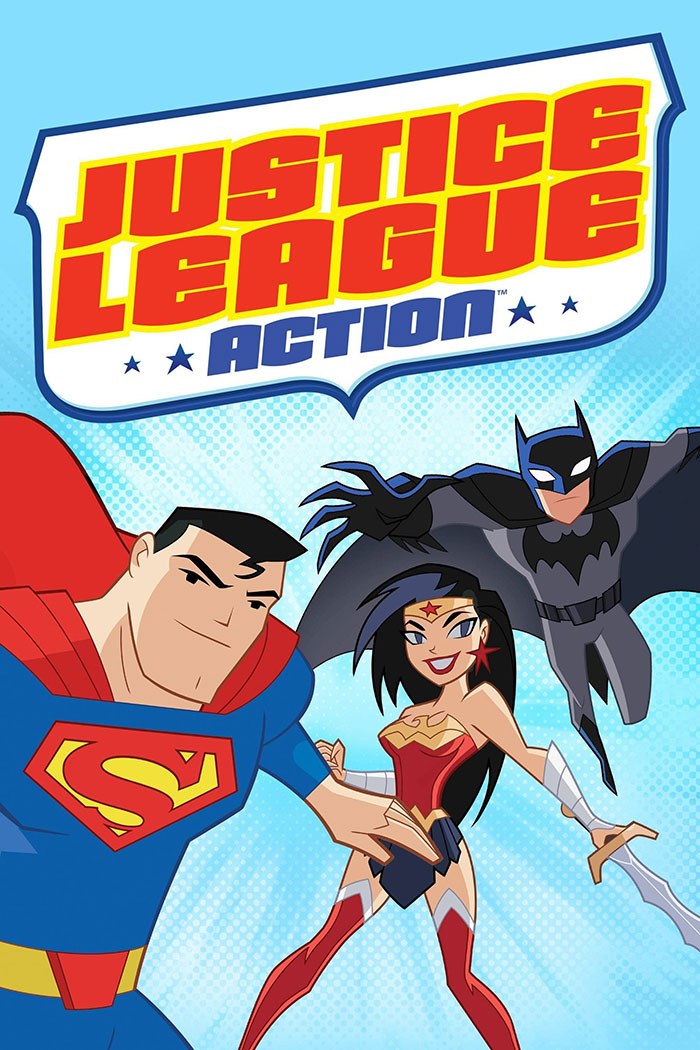 Poster for Justice League animated show