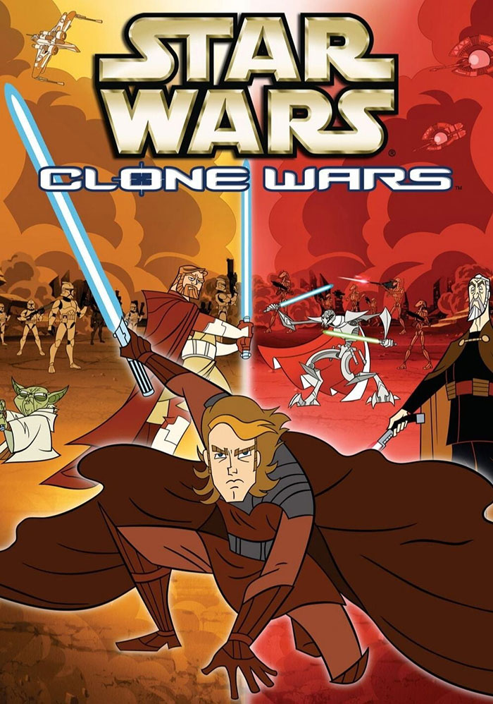 Poster for Star Wars: Clone Wars animated show