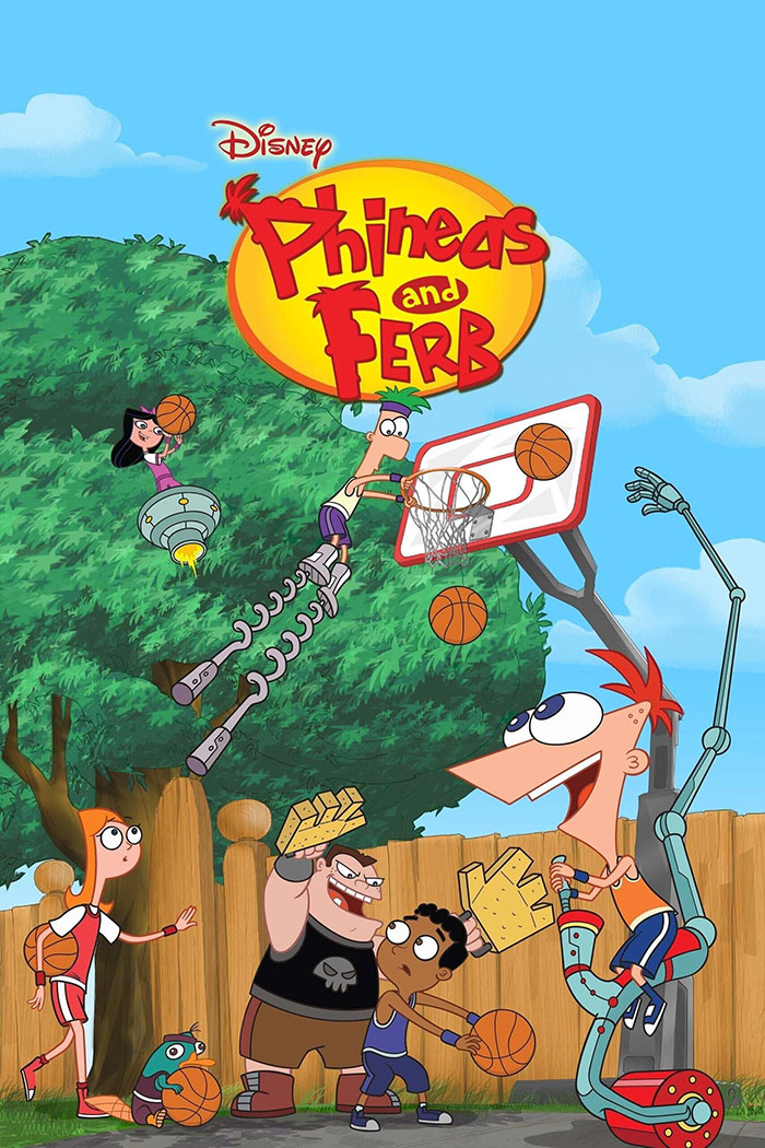 Poster for Phineas and Ferb show