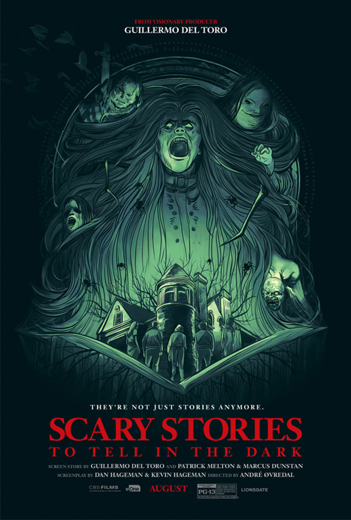 Poster for Scary Stories to Tell in the Dark movie