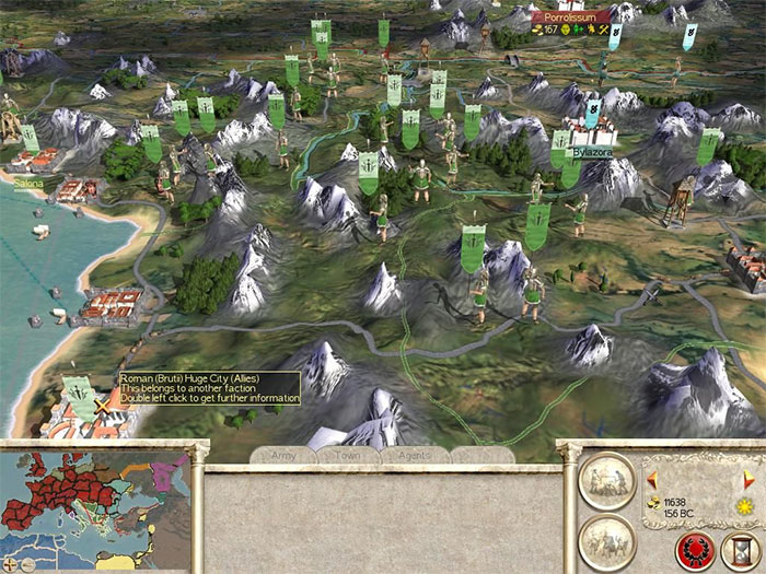 Rome: Total War gameplay