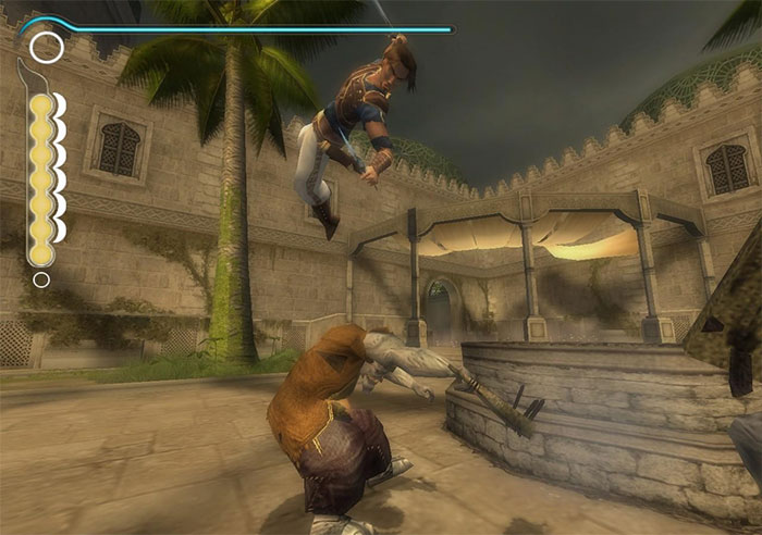 Prince Of Persia: The Sands Of Time fighting gameplay