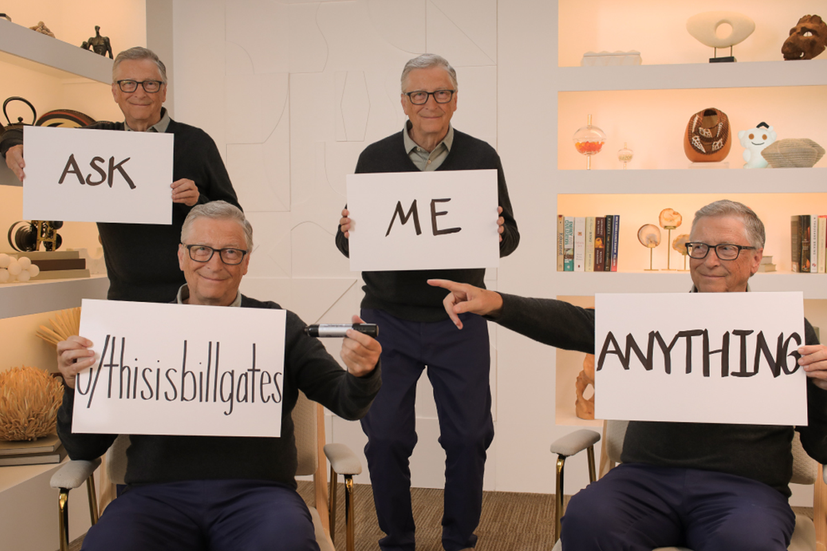 Bill Gates Asks People To Ask Him Anything And They Don’t Hold Back