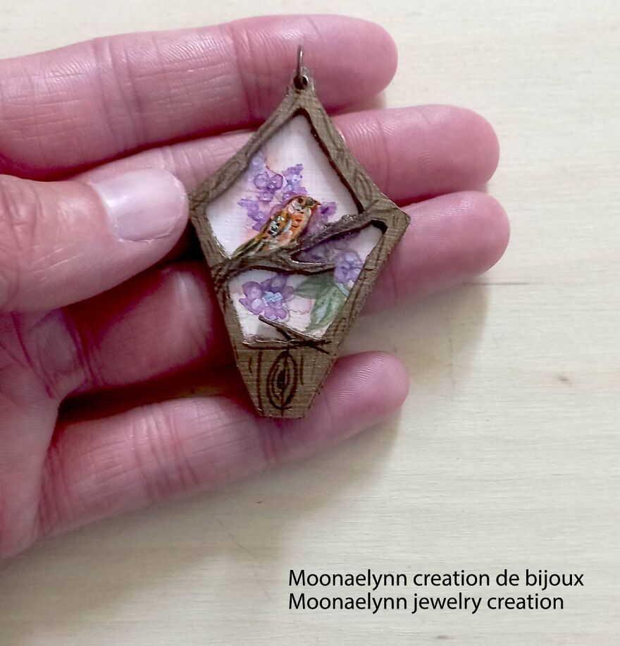 I Made Nature Inspired Wood Pendants I Made Nature Inspired Wood Pendants