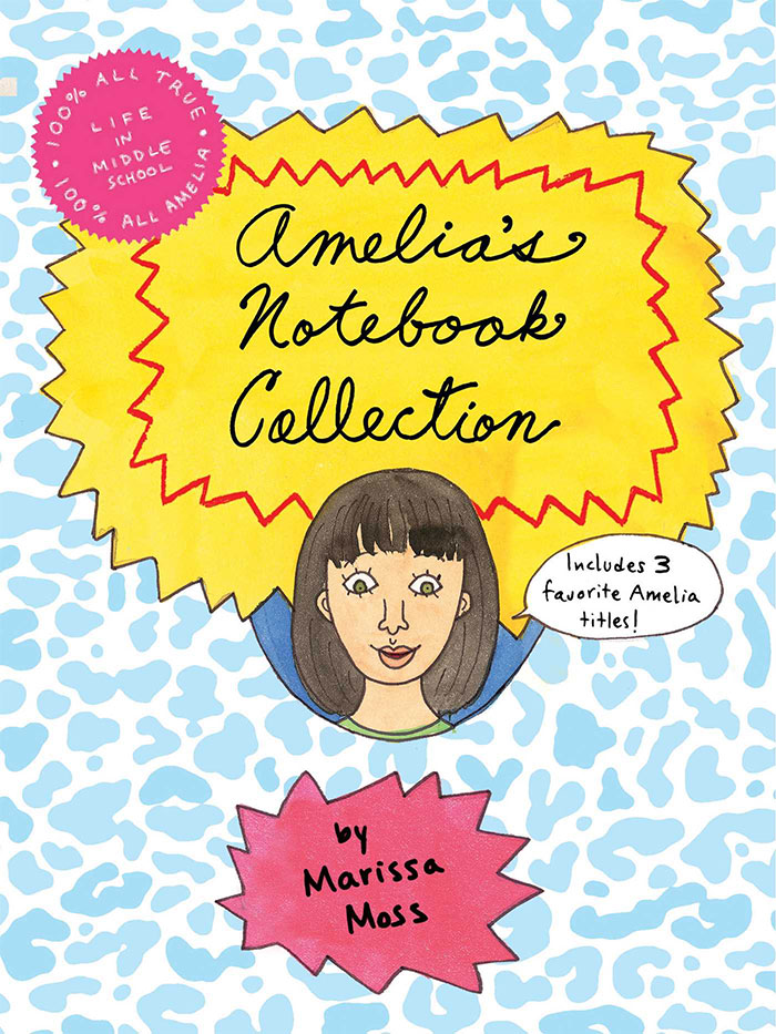 Book cover of Amelia's Notebook Series by Marissa Moss
