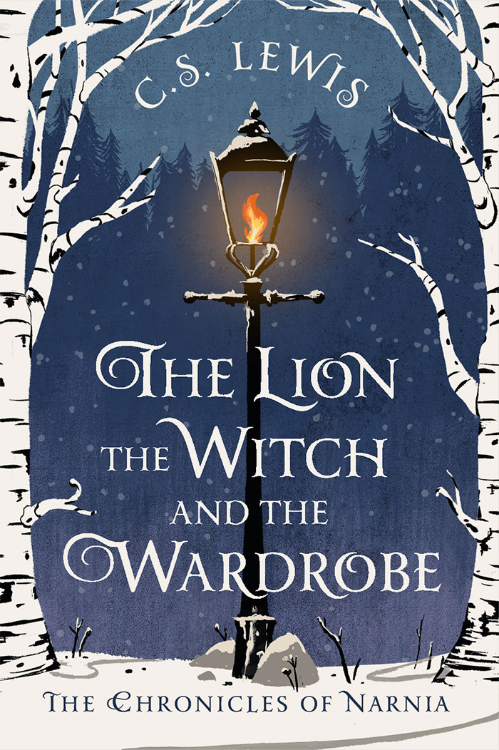 Book cover of The Lion, the Witch and the Wardrobe by C. S. Lewis