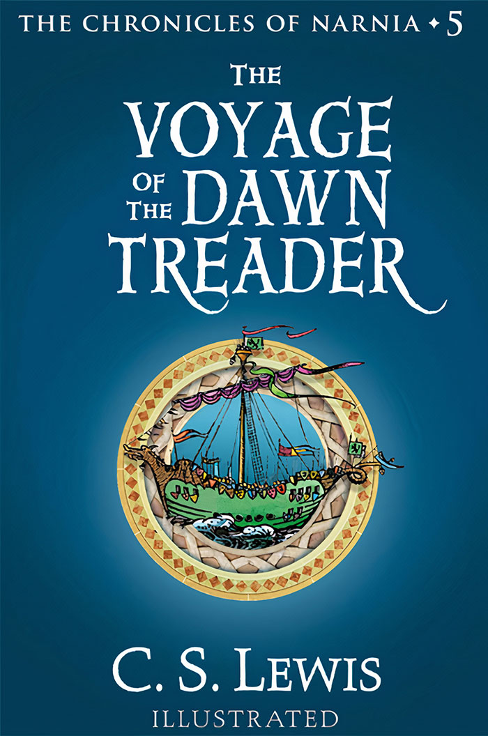 Book cover of The Voyage of the Dawn Treader by C. S. Lewis