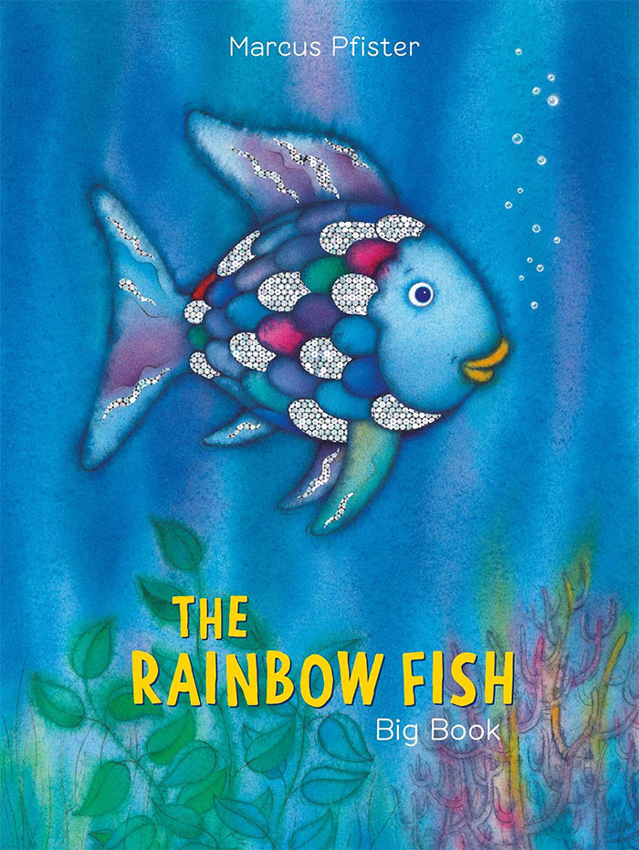 Book cover of The Rainbow Fish by Marcus Pfister 
