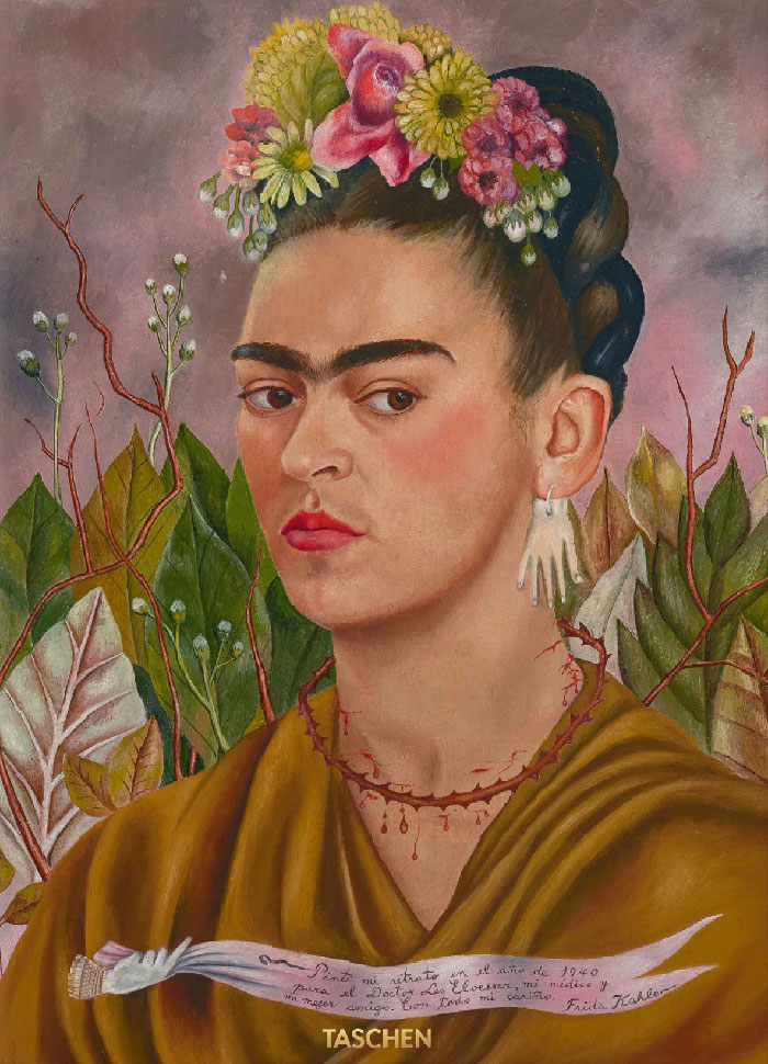 Book cover for "Frida Kahlo. The Complete Paintings"