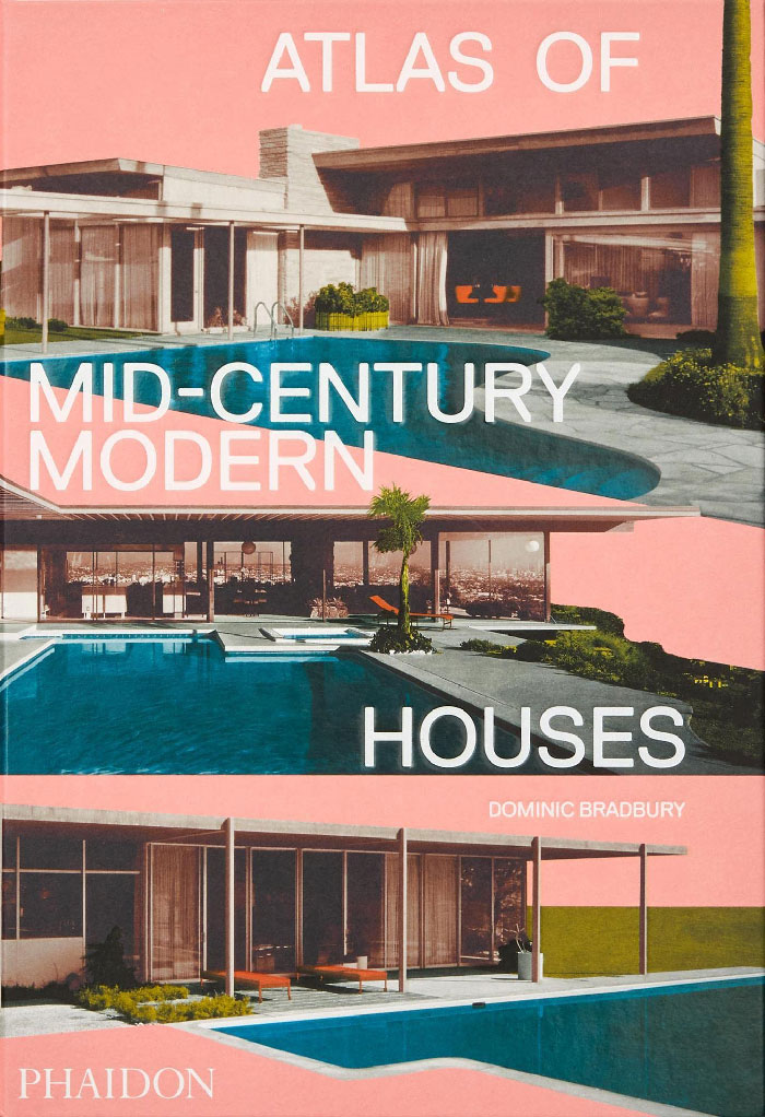 Book cover for "Atlas Of Mid-Century Modern Houses"
