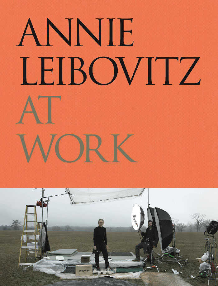 Book cover for "Annie Leibovitz At Work"