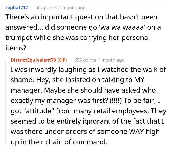Store Manager Thinks The IT Guy Has No Right To Disrupt Her Lunch Break, Calls His Boss To Report On Him, Gets Fired Herself Instead Store Manager Thinks The IT Guy Has No Right To Disrupt Her Lunch Break, Calls His Boss To Report On Him, Gets Fired Herself Instead