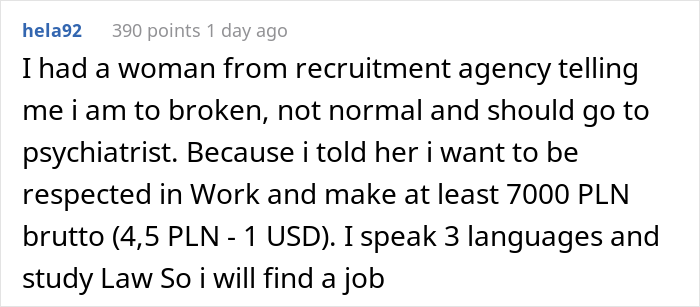 Company Tries To Recruit A Specialist Who's Already Working But Won't Match Her Salary Expectations, Sends Her A Nasty Follow-Up Email
