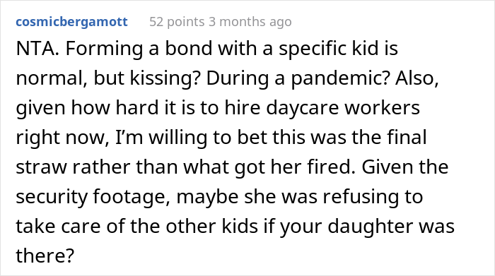 Mom Is Disgusted With How Daycare Worker Treats Her Daughter, Reports It To The Director And Gets Her Fired