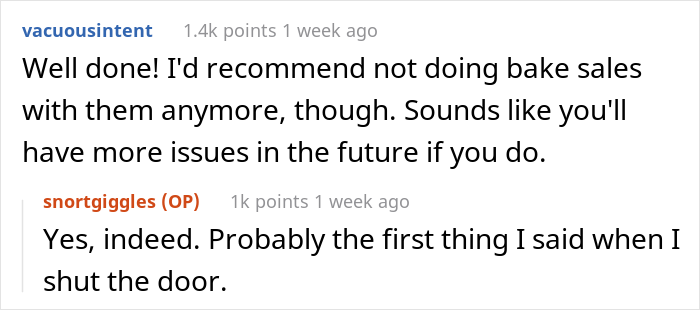 "I'll Show You Fair": Neighbor Maliciously Complies With Mom Who Demanded Bake Sale Profits, Now She's The One Who Has To Pay "I'll Show You Fair": Neighbor Maliciously Complies With Mom Who Demanded Bake Sale Profits, Now She's The One Who Has To Pay