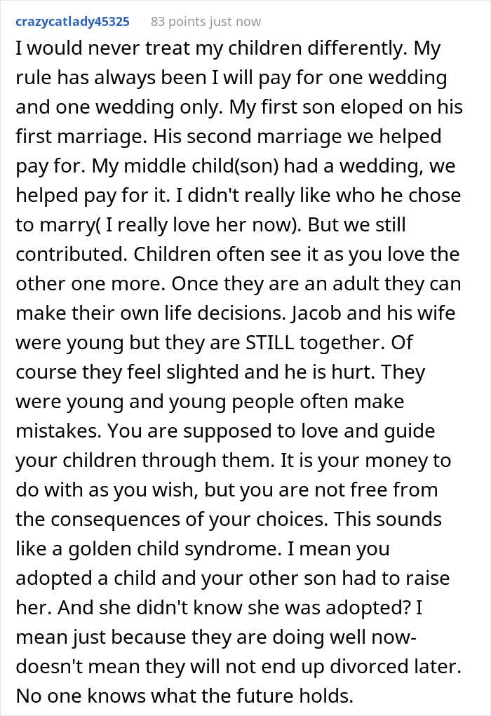Guy Found Out That Dad Is Planning To Pay For His Brother’s Wedding, Said He Won’t Talk To Him Because He Refused To Fund His