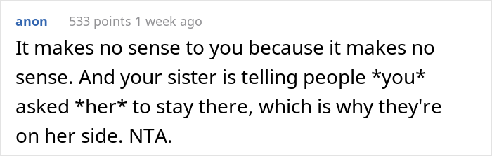 “Am I A Jerk For Not Agreeing To Housesit For My Sister?”