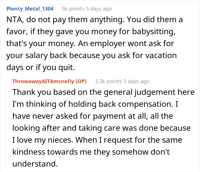 Entitled Brother Drops His Kids Off At Sister's House Without Asking, Wants Her To Pay For Childcare After She Refuses To Babysit Entitled Brother Drops His Kids Off At Sister's House Without Asking, Wants Her To Pay For Childcare After She Refuses To Babysit