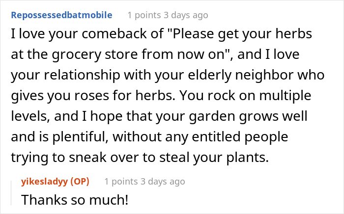 Person Livid After Neighbor’s Girlfriend “Helps Herself” To Their Entire Herb Garden After Being Offered “Some”
