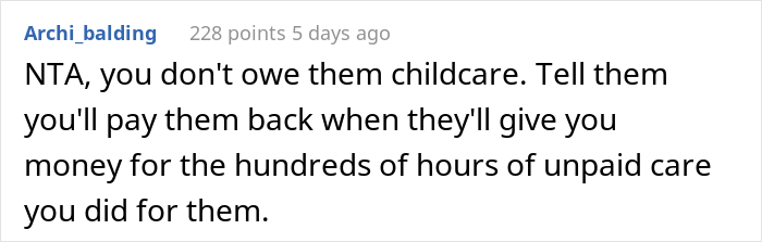 Entitled Brother Drops His Kids Off At Sister's House Without Asking, Wants Her To Pay For Childcare After She Refuses To Babysit Entitled Brother Drops His Kids Off At Sister's House Without Asking, Wants Her To Pay For Childcare After She Refuses To Babysit